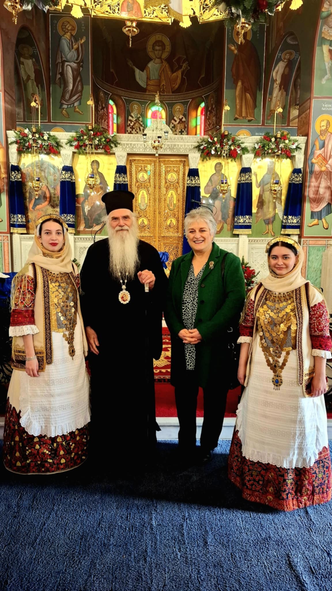 Περιφορά Εικόνας Χριστού Γέννησης στην Παιανία